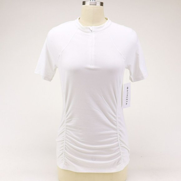 NWT Athleta PACIFIA Contoured Tee in ICE UPF 50+ M - Picture 6 of 11